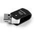 Картридер Smartbuy 706, USB 2.0 - MicroSD, черный (SBR-706-K) - 