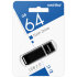 USB накопитель Smartbuy 64GB Quartz series Black (SB64GBQZ-K) - 