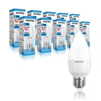 Светодиодная (LED) Лампа Smartbuy-C37-12W/6000 (SBL-C37-12-60K-E27)