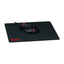 Мышь игровая проводная Smartbuy RUSH черная + коврик (SBM-730G-K) / 40 - 