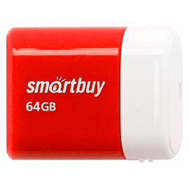 USB накопитель Smartbuy 64GB LARA Red (SB64GBLARA-R) - 