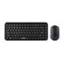Комплект клавиатура+мышь мультимедийный Smartbuy с круглыми клавишами 626376AG черный - 