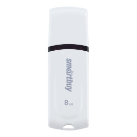 USB накопитель Smartbuy 8GB Paean White (SB8GBPN-W) - 