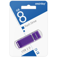 USB накопитель Smartbuy 8GB Quartz series Violet (SB8GBQZ-V)