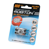 Аккумулятор ROBITON 900MHAAA-2 BL2