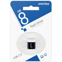 USB накопитель Smartbuy 8GB LARA Black (SB8GBLara-K)