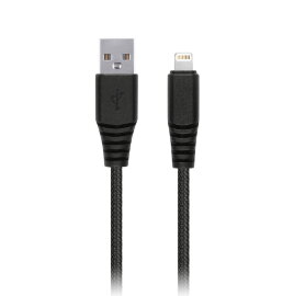 Дата-кабель Smartbuy USB - 8-pin , "карбон", экстрапрочн., 2.0 м, до 2А, черный (iK-520n-2-ks) - 