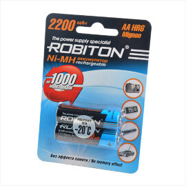 Аккумулятор ROBITON 2200MHAA-2 BL2 - 