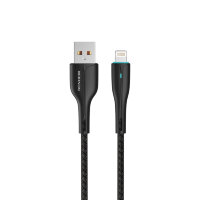 SENDEM M18 Черный кабель USB 5A (iOS Lighting) 1м