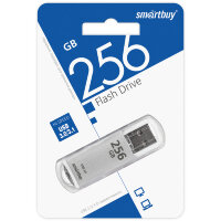 USB 3.0/3.1 накопитель Smartbuy 256 GB V-Cut Silver (SB256GBVC-S3)