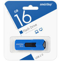 USB 2.0 накопитель Smartbuy 16GB STREAM Blue (SB16GBST-B)