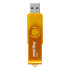 UFD 2.0 накопитель SmartBuy 004GB Twist Yellow (SB004GB2TWY) - 