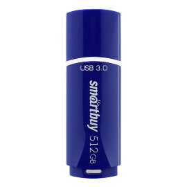 USB 3.0/3.1 накопитель Smartbuy 512 GB Crown Blue (SB512GBCRW-B) - 