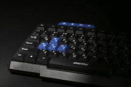 Клавиатура проводная мультимедийная Smartbuy ONE 221 USB черная (SBK-221U-K)/20 - 