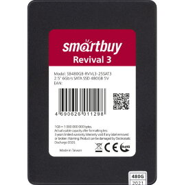 Накопитель 2,5" SSD Smartbuy Revival 3 480GB TLC SATA3 - 