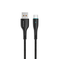SENDEM M18 Черный кабель USB 5A (TYPE C) 1м