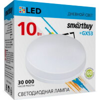 Светодиодная (LED) Tablet GX53 Smartbuy-10W/4000K/Мат рассеиватель (SBL-GX-10W-4K)