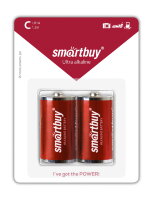 Батарейка алкалиновая Smartbuy LR14/2B (12/192) (SBBA-C02B)