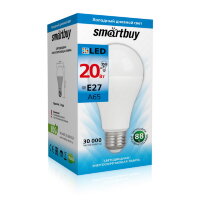 Светодиодная (LED) Лампа Smartbuy-A65-20W/6000/E27 (SBL-A65-20-60K-E27)