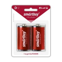 Батарейка алкалиновая Smartbuy LR20/2B (12/96) (SBBA-D02B)  