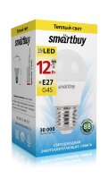 Светодиодная (LED) Лампа Smartbuy-G45-12W/3000/E27 (SBL-G45-12-30K-E27)