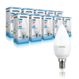 Светодиодная (LED) Лампа Smartbuy-C37-07W/4000/E14 - 