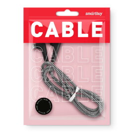 Дата-кабель Smartbuy 8pin SOCKS L-TYPE Черный, 2 А, 1 м (iK-512NSL black)/100 - 