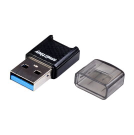 Картридер Smartbuy 3120, USB 3.0 - MicroSD, черный (SBR-3120-K) - 