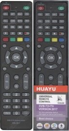 Huayu для приставок DVB-T2+TV ver.2017 г как LUMAX B0302 ( с функцией обучения кнопок для TV ) - 