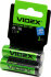 Батарейка VIDEX LR6 (АА) алкалин коробка 2 шт(Продается пачкой) - 