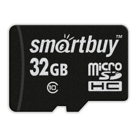 micro SDHC карта памяти Smartbuy 32GB Class 10 (с адаптером SD)LE - 