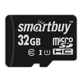 micro SDHC карта памяти Smartbuy 32GB Class 10 UHS-I (без адаптера) - 