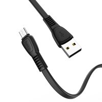 HOCO X40 Черный кабель USB 2.4A (microUSB) 1м