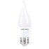 Светодиодная (LED) Свеча на ветру матовая Лампа Smartbuy-C37-12W/4000/E27 (SBL-C37Can-12-40K-E27) - 