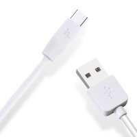 HOCO X1 Белый кабель USB 2.4A (TYPE C) 1м