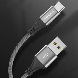 SENDEM M12S кабель USB 5A (TYPE C) 2м - 