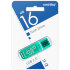 USB накопитель Smartbuy 16GB Glossy series Green (SB16GBGS-G) - 