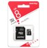 micro SDHC карта памяти Smartbuy  8GB Сlass 4 (с адаптером SD) - 