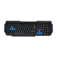 Клавиатура беспроводная мультимедийная Smartbuy ONE 231 черная (SBK-231AG-K)/20