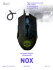 Мышь игровая проводная Smartbuy RUSH Nox черная (SBM-734G-K) / 24 - 
