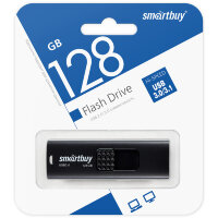 UFD 3.0 накопитель SmartBuy 128GB Fashion Black (SB128GB3FSK)