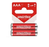 Батарейка алкалиновая Smartbuy LR03/2SB (60/600) (SBBA-3A02SB)