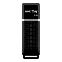 USB накопитель Smartbuy 32GB Quartz series Black (SB32GBQZ-K)