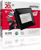 Светодиодный (LED) прожектор FL SMD Smartbuy-20W/6500K/IP65 (SBL-FLSMD-20-65K)/50