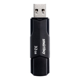 USB 2.0 накопитель SmartBuy 32GB CLUE Black (SB32GBCLU-K) - 