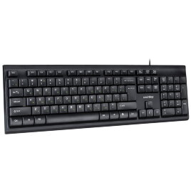 Клавиатура проводная Smartbuy ONE 114 USB черная (SBK-114U-K)/20 - 