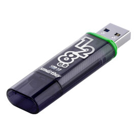 USB 3.0 накопитель Smartbuy 128GB Glossy Dark Grey (SB128GBGS-DG) - 