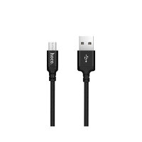 HOCO X14 Черный кабель USB 2A (microUSB) 1м