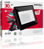 Светодиодный (LED) прожектор FL SMD Smartbuy-30W/6500K/IP65 (SBL-FLSMD-30-65K)/40