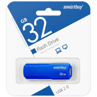 USB 2.0 накопитель SmartBuy 32GB CLUE Blue (SB32GBCLU-BU)
